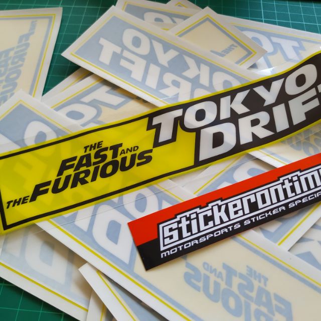 Car Sticker Tokyo Drift ke70 ae85 japan | Shopee Philippines