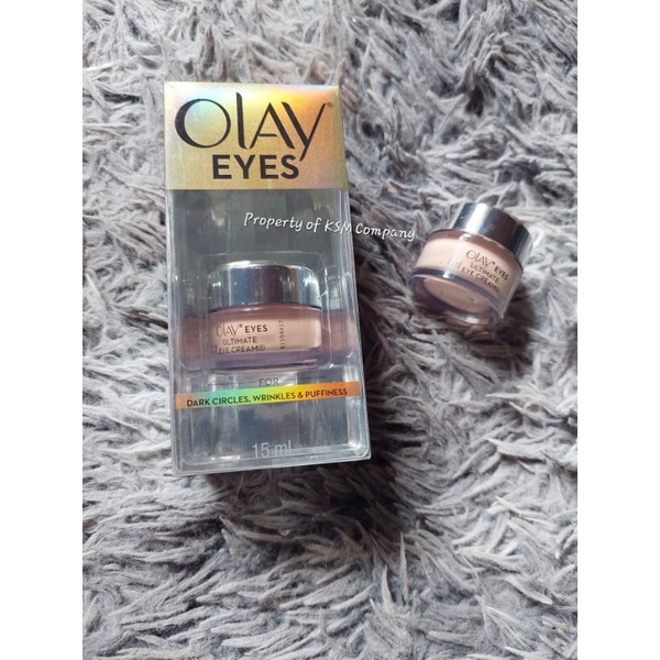 OLAY ULTIMATE EYES CREAM 15ml, Remove Dark Circles, Wrinkles&Puffiness