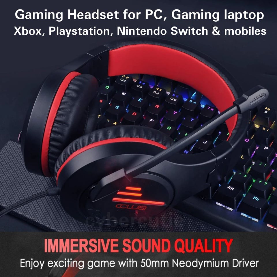 COLUSI Super Lightweight Gaming Headset | Shopee Philippines