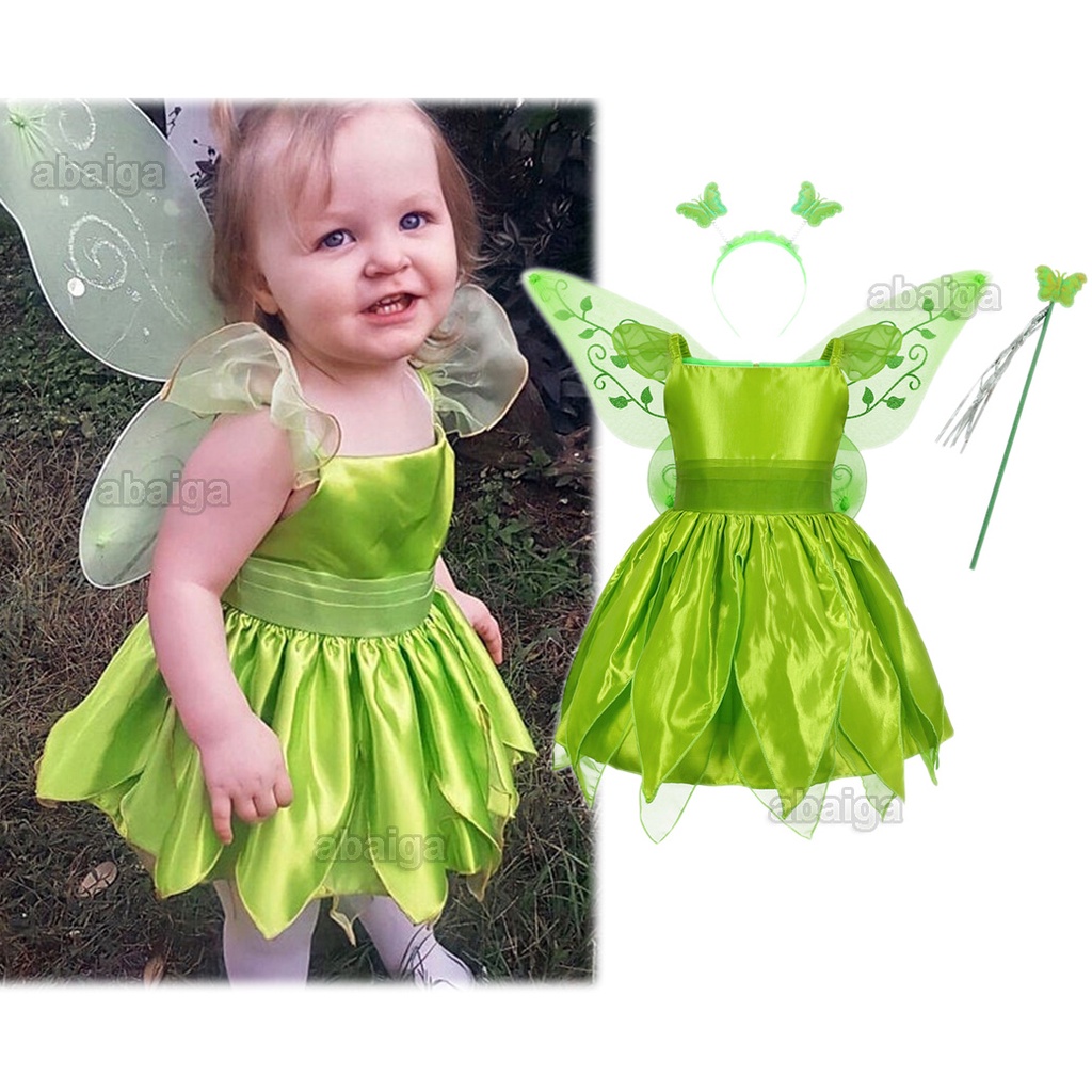 Baby tinkerbell cheap costume