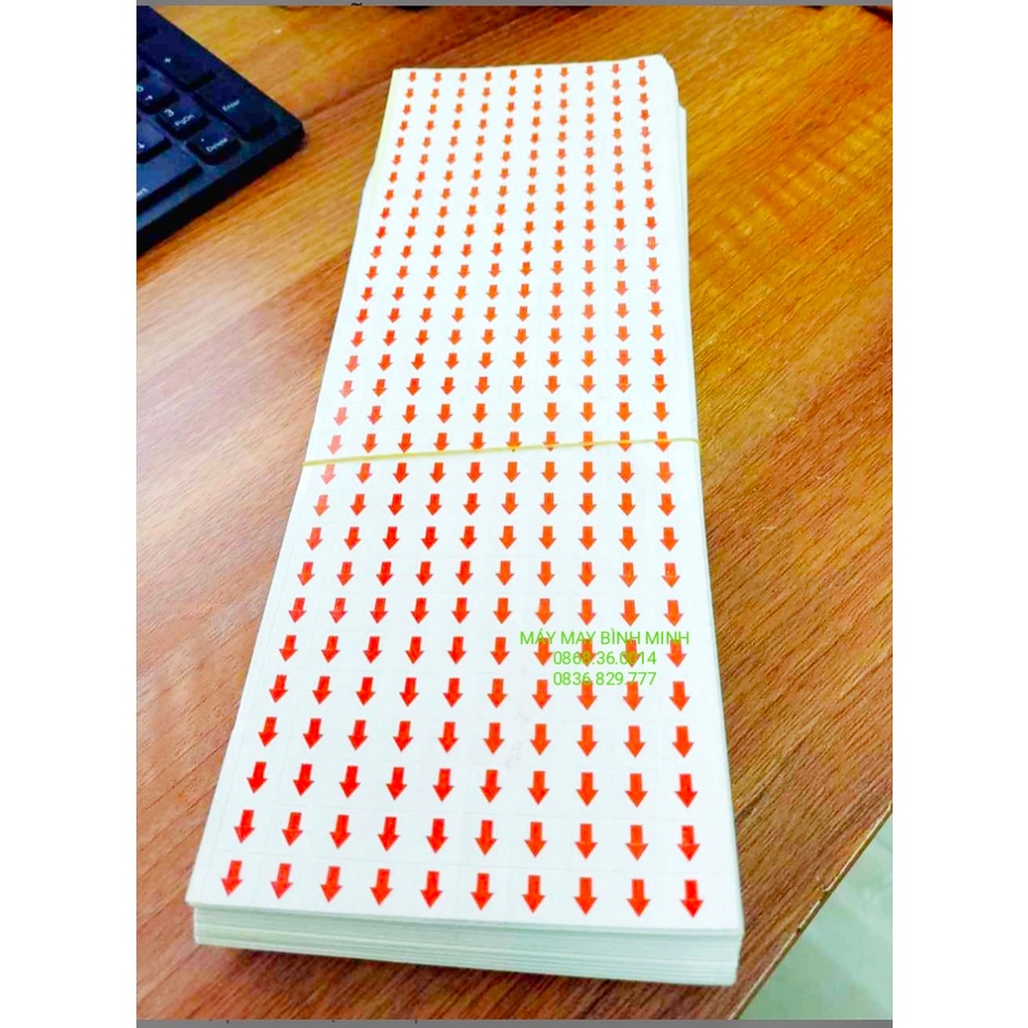 10 Sheets Of Arrows With Error Stickers, Arrow Labels Reporting Product ...