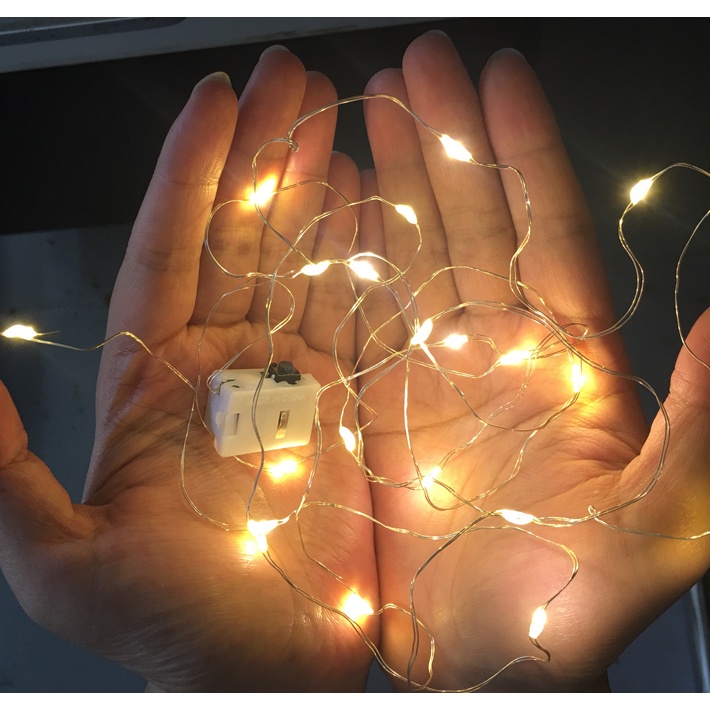 LED light string fairy lights copper wire lamp indoor and outdoor