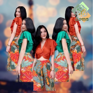 Tropical outfit hotsell for female