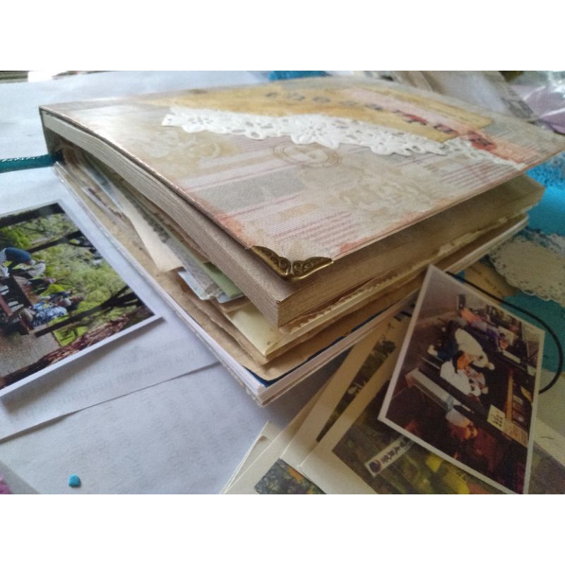 DIY Vintage Themed Junk journal Thesaurus treasure hunt Shopee Philippines