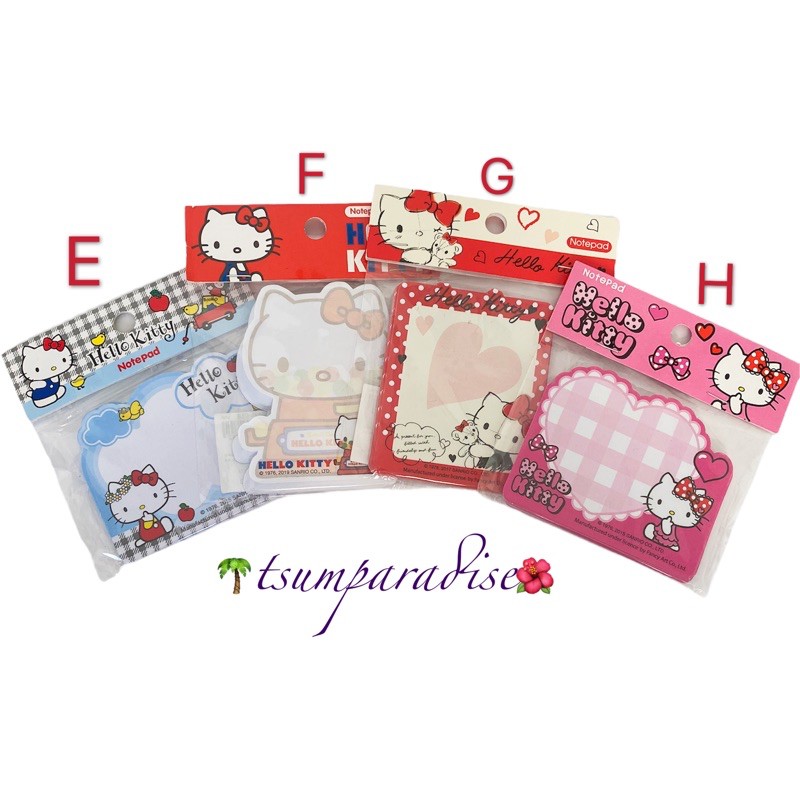 Hello Kitty Mini Notepad Memopad | Shopee Philippines