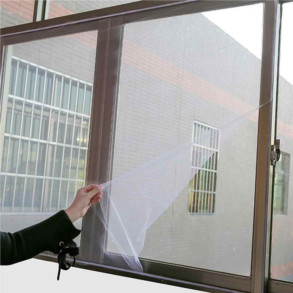 Window DIY Anti Mosquito Fly Bug Door Window Screen Net Mesh Karlluck ...