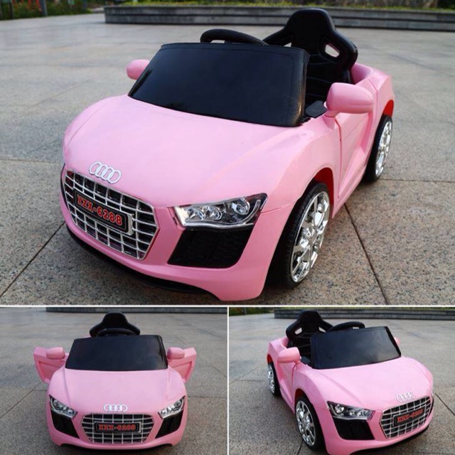 Pink deals baby car