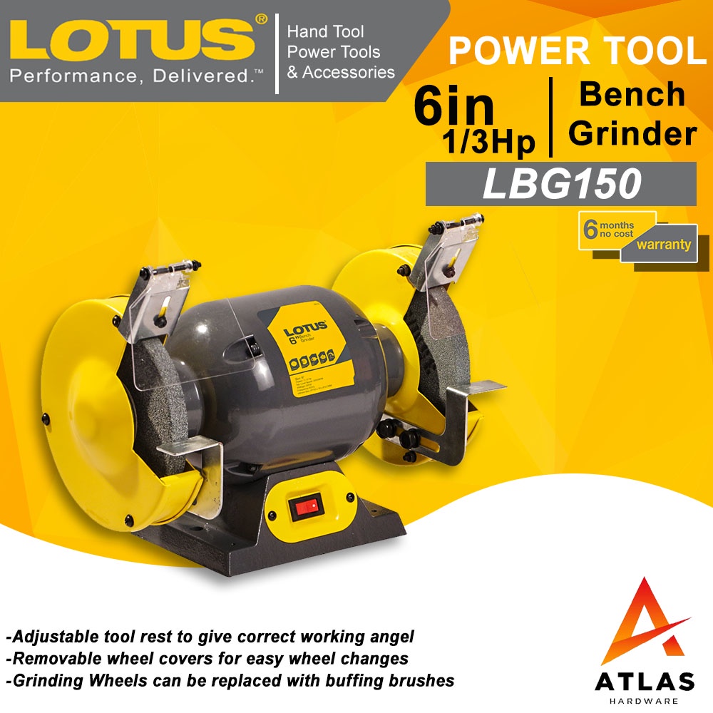 Lotus 2024 bench grinder