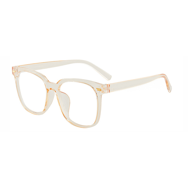 Lady Anti-radiation Computer Glasses Frame Retro Transparent Big Frame ...