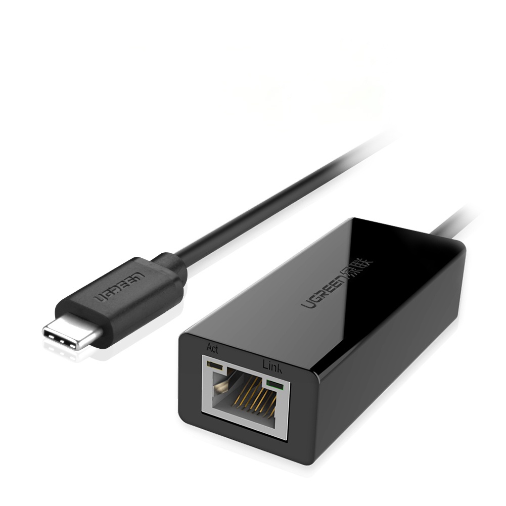 UGREEN USB-C 3.1 to RJ45 Network Adapter Aluminum Gigabit Ethernet Port ...