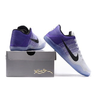 Kobe 11 purple and white sale
