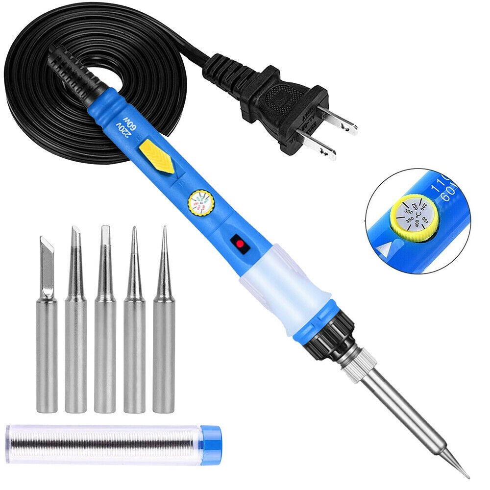 60W Electric Soldering Iron Kit - Adjustable Temperature Welding Tool 5 768x768 - View #2