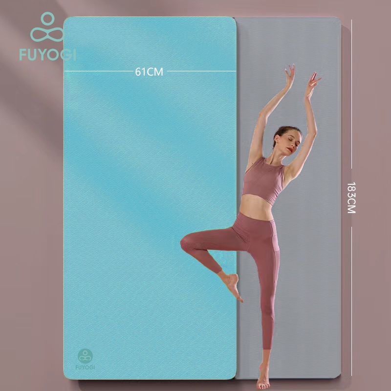 Exercise Mat 8mm Thick - Non Slip , 72x 26x 0.31 Inch Yoga Mat