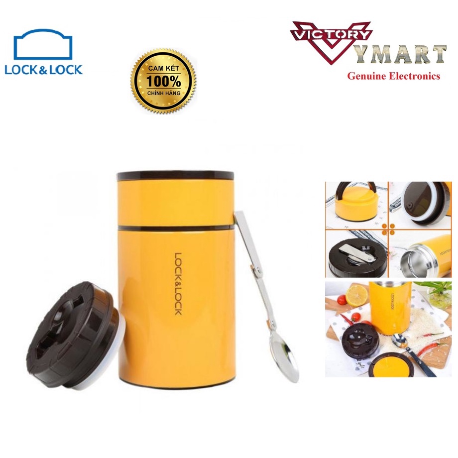 LOCK & LOCK Lock Column Food Jar LHC8023 (1L) | Shopee Philippines