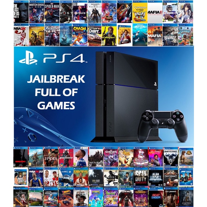 PS4 Fat JB Units With Games of your Choice | Shopee Philippines