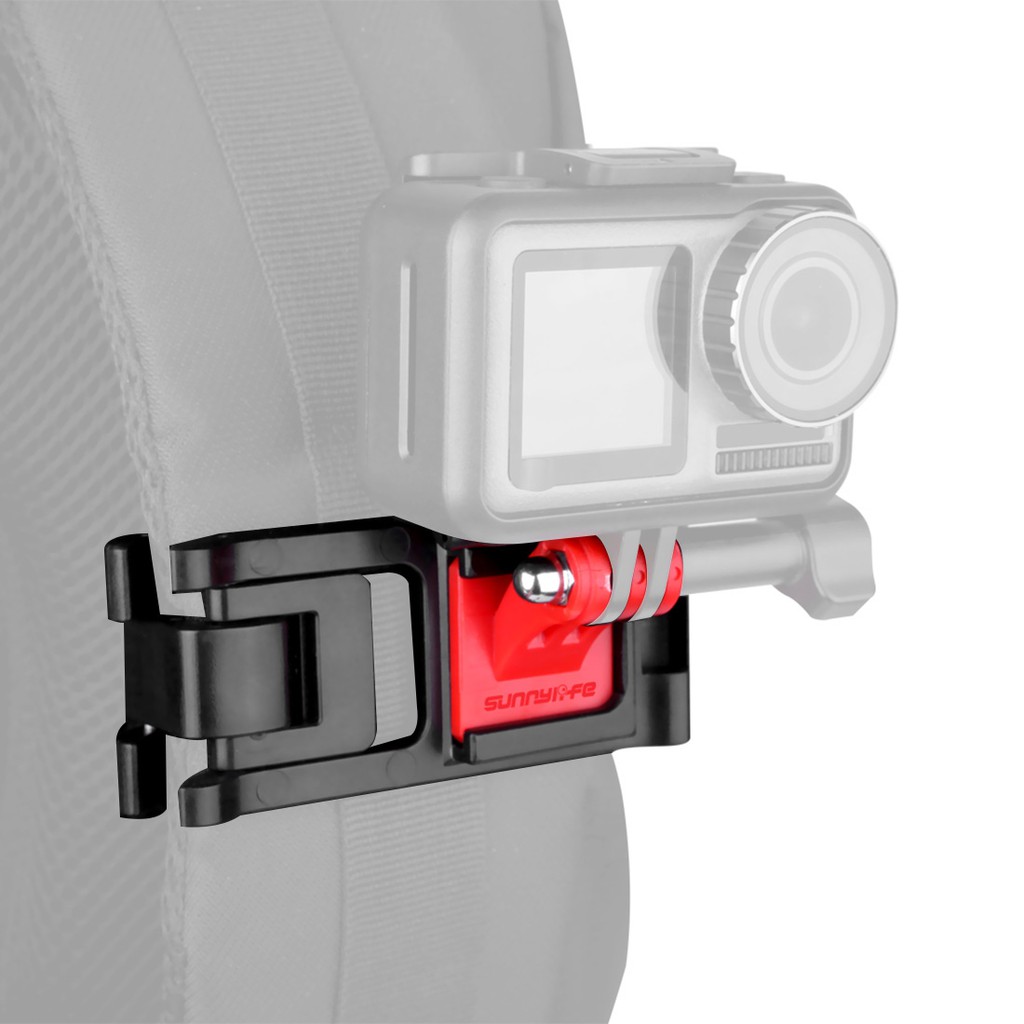 Adjustable Action Camera Backpack Strap Holder Clip Universal for DJI