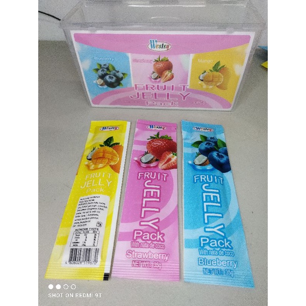 fruit jelly pack candy 30pcs assorted color in a tub Shopee Philippines
