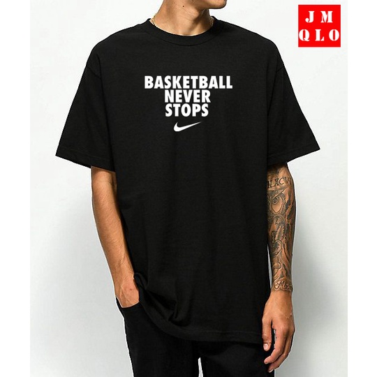 Nike basketball never stops t clearance shirt