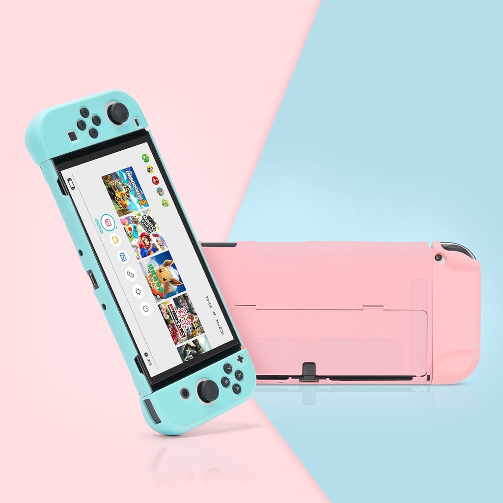 Nintendo switch shell pink sale