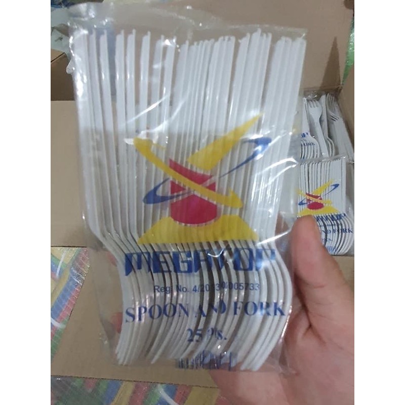 Disposable spoon and fork 25pieces/PACK Shopee Philippines