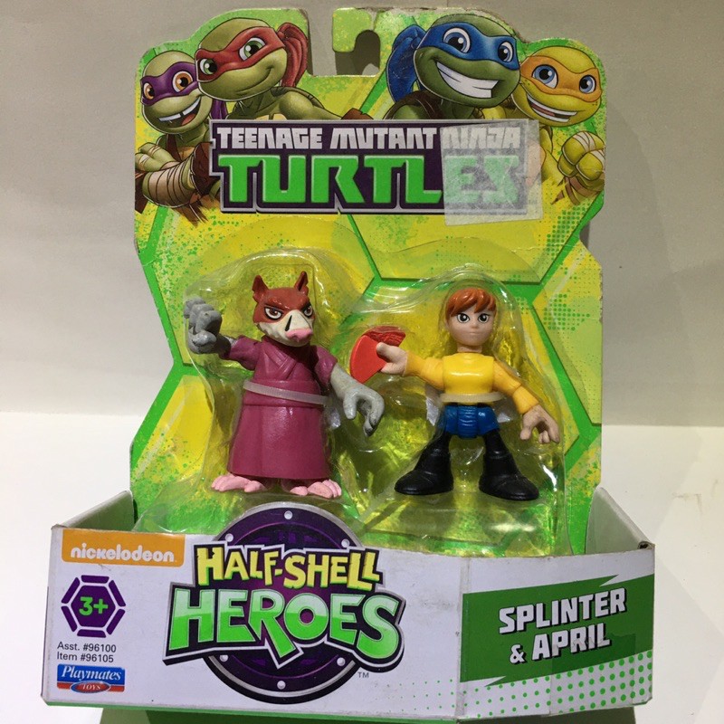 Teenage mutant ninja turtles April and Splinter | Shopee Philippines