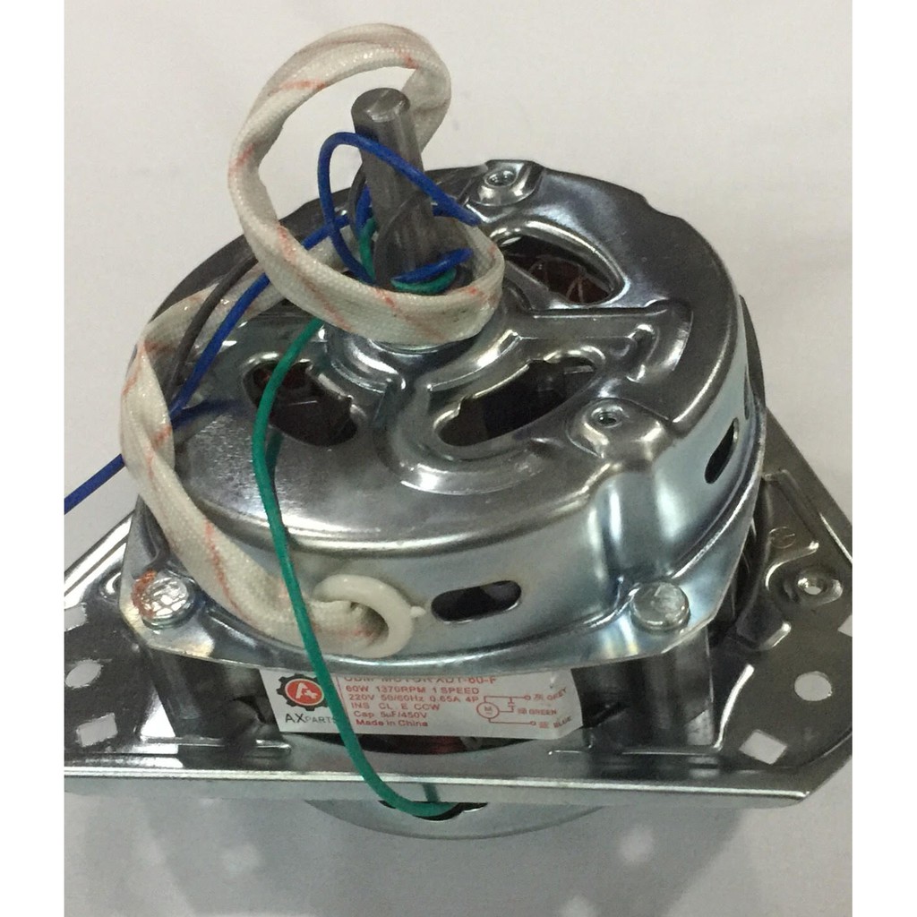 Spin Motor Dryer Motor Assembly (10mm shaft w/ different mounting and