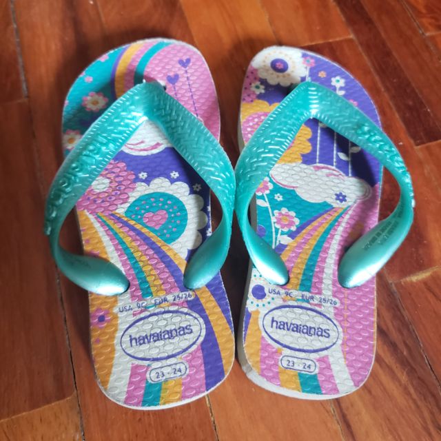 Baby discount slippers havaianas