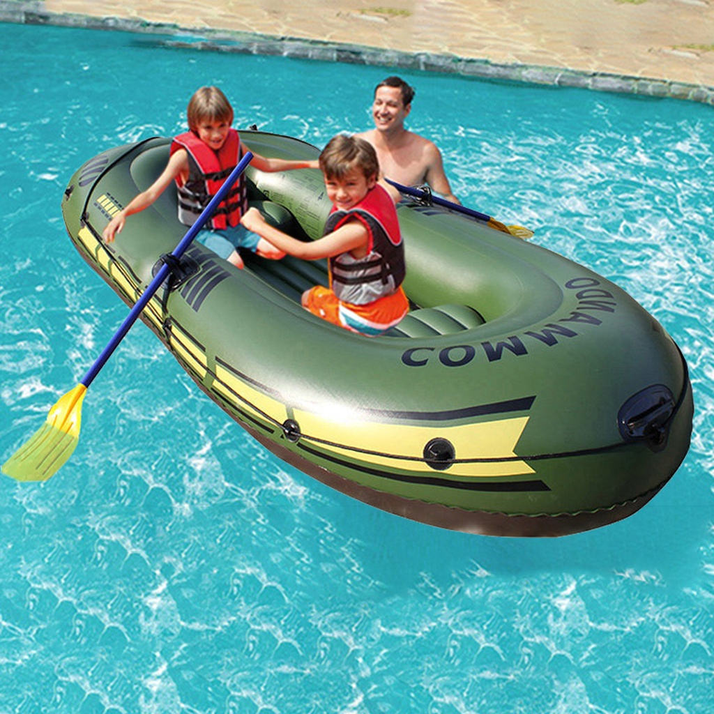 2 Person / 3 Person Thickening PVC Inflatable Boat Raft River Lake
