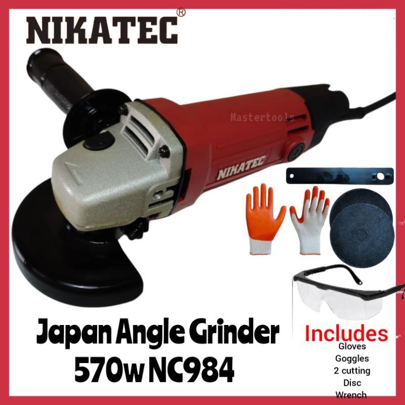 NIKATEC JAPAN Angle Grinder 4" Shopee Philippines