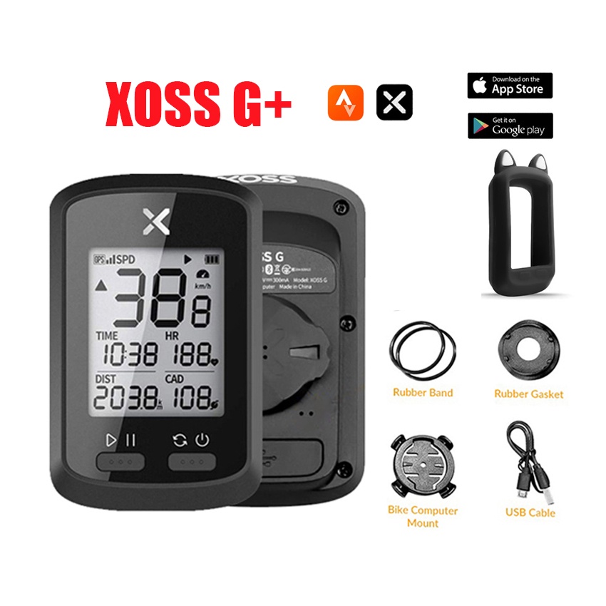 xoss g plus XOSS Bike Computer G Wireless GPS Cycling Speedometer Odometer Cadence Waterproof Road Shopee Philippines