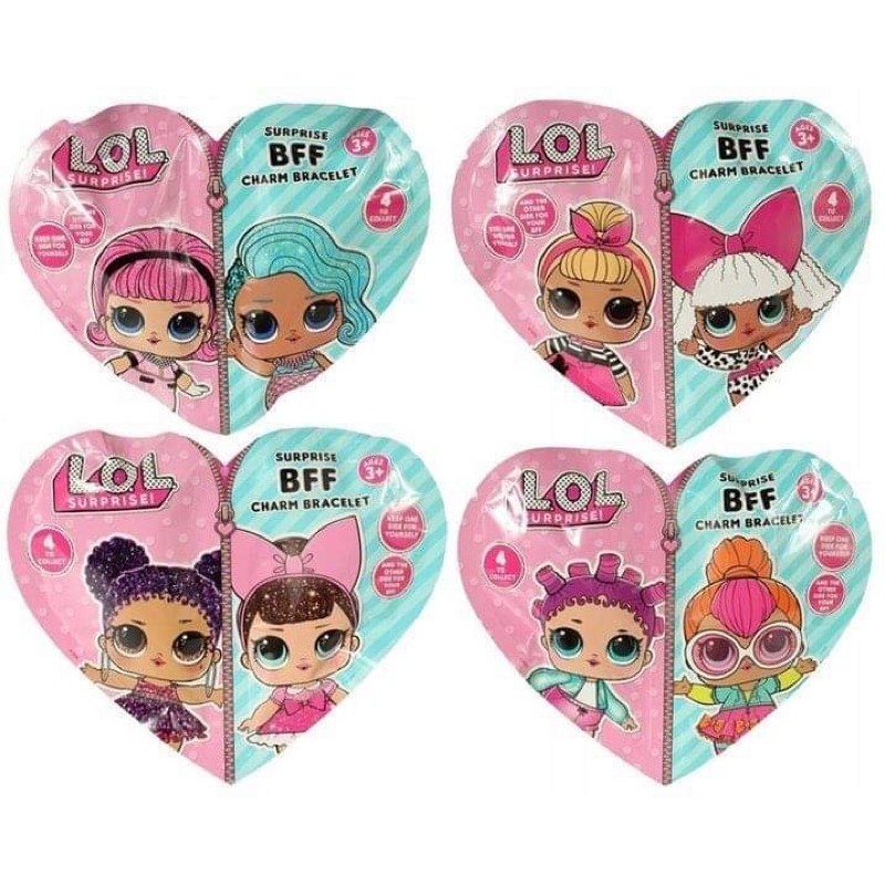 LOL Surprise BFF Charm Bracelet Blind Bag, for Girls 3+ & Above