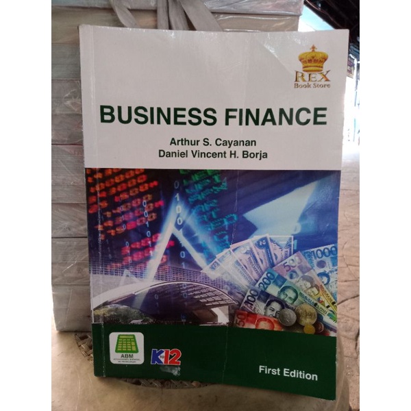 BUSINESS FINANCE(USED BOOK) | Shopee Philippines