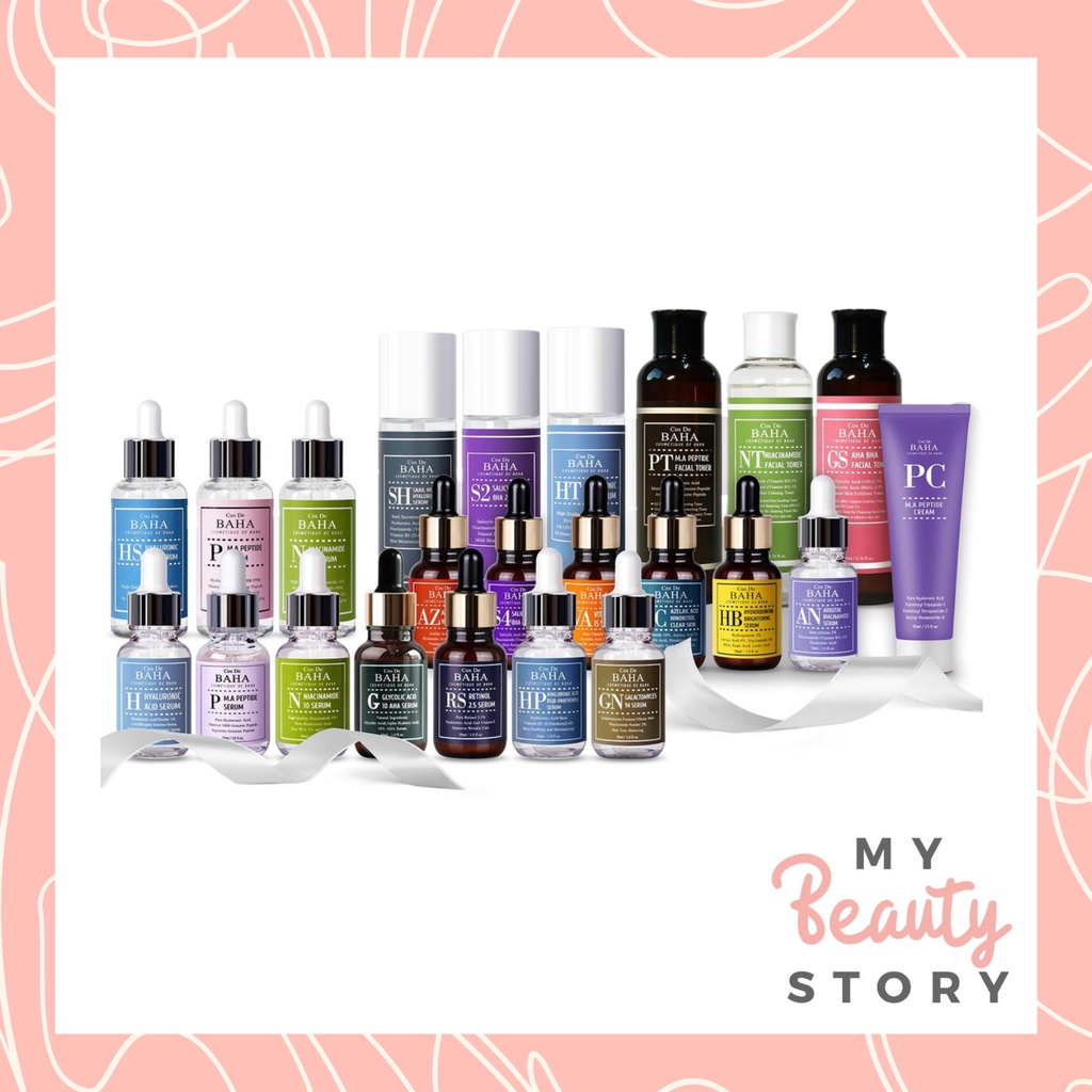 Cos De BAHA Niacinamide, Vitamin C, Salicylic, Retinol, Glycolic