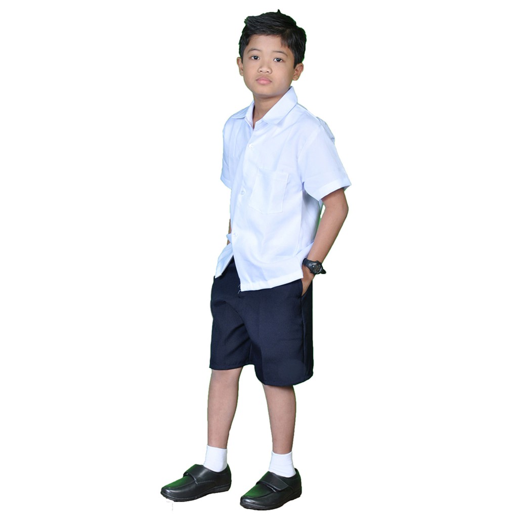 Color Uniform Kids School Uniform Repellent Short (UF04) Shopee