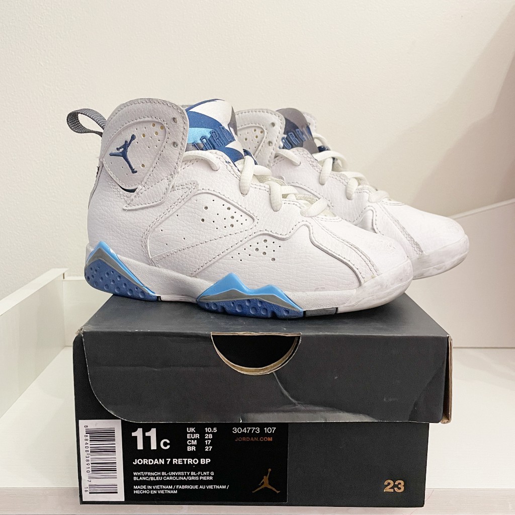 Nike Air Jordan 7 Retro French Blue 11C | Shopee Philippines