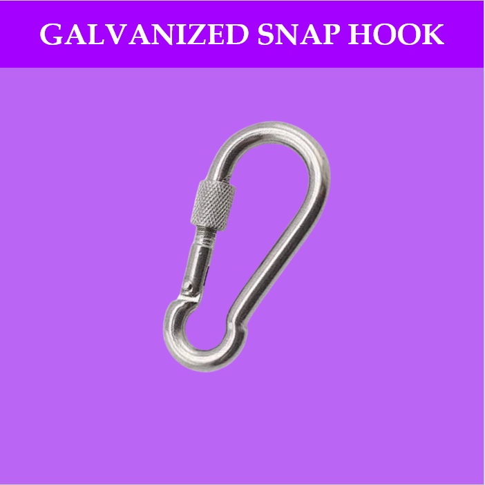 Snap HooK 6 8mm Spring Link Snap Hook W/O Lock Metal Lock Carabiner