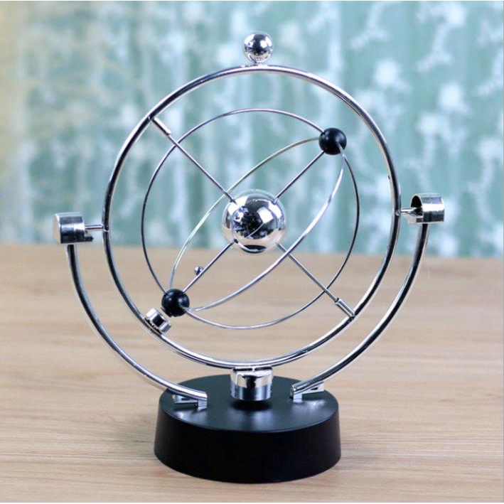 Newton Pendulum Toy Simulating Solar System & Planet Magnetic Spinning ...