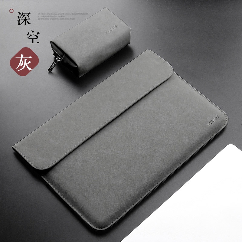 2 in 1 Soft Suede Laptop Bag compatible for macbook Pro 13.3 14 15.6 16 ...