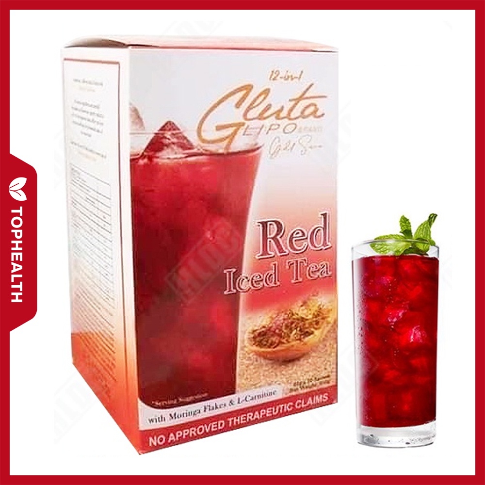 Gluta Lipo 12in1 (Red Iced Tea) Signature Gold Series Slimming