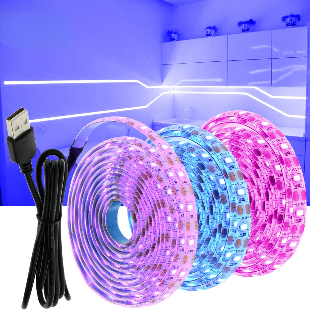 Super Bright LED Light Strip Flexible Light Strip 1M 2835 USB LED