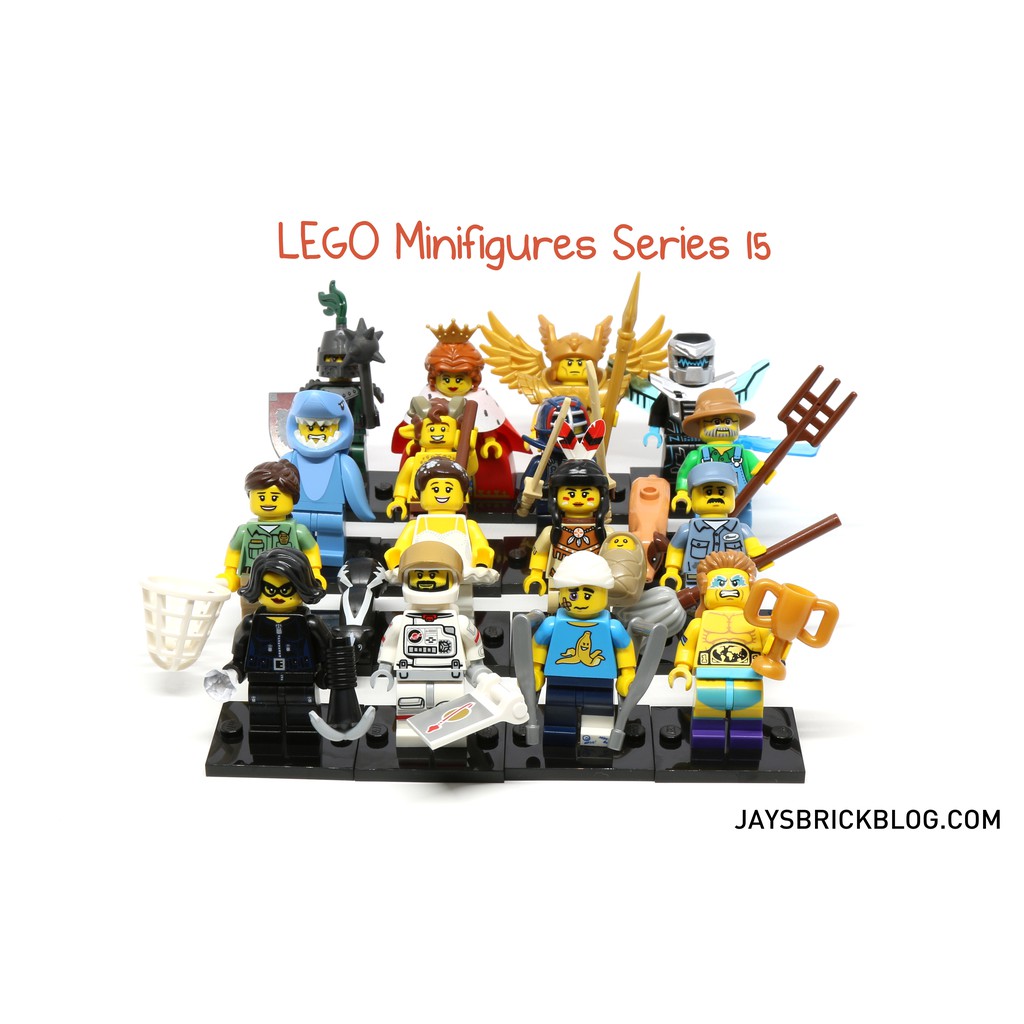 All Original LEGO Minifigures Series 15 Blind Bag Shopee