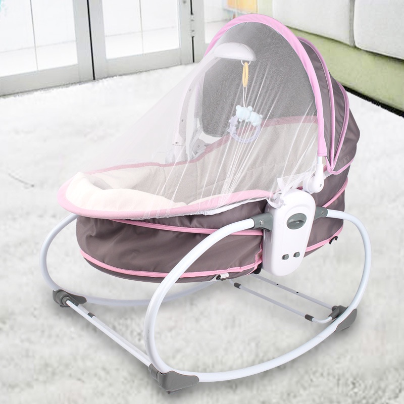 Baby rocking chair Baby smart rocking bed Music vibration rocking chair