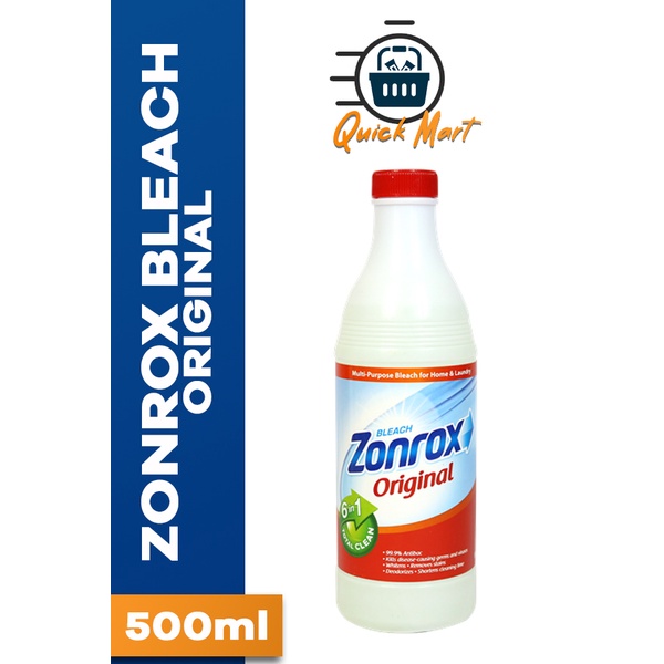 ZONROX MULTIPURPOSE BLEACH ORIGINAL 500ml Shopee Philippines