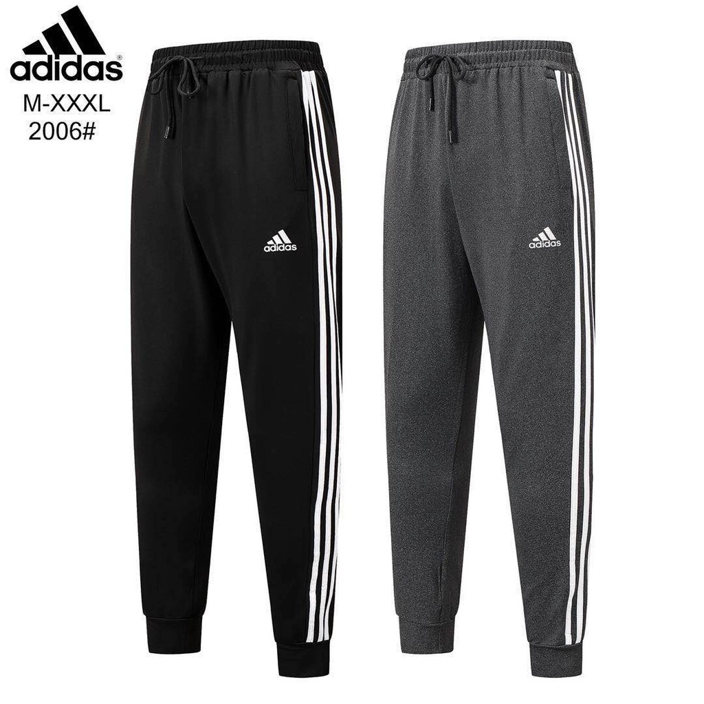 ADIDAS DRI FIT pants Casual pants trefoil sweatpants straight through pants jogger pants L2006 Shopee Philippines