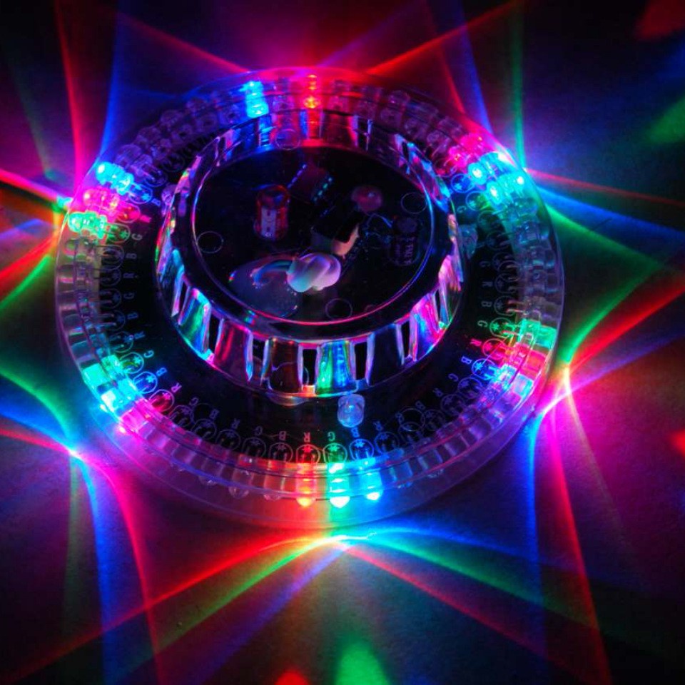 【Ship in 24h】Mini KTV LED Lights Disco DJ Home Party Light Stroboscope