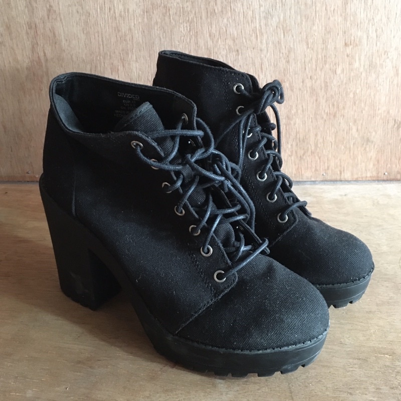 H&m divided platform outlet ankle boots