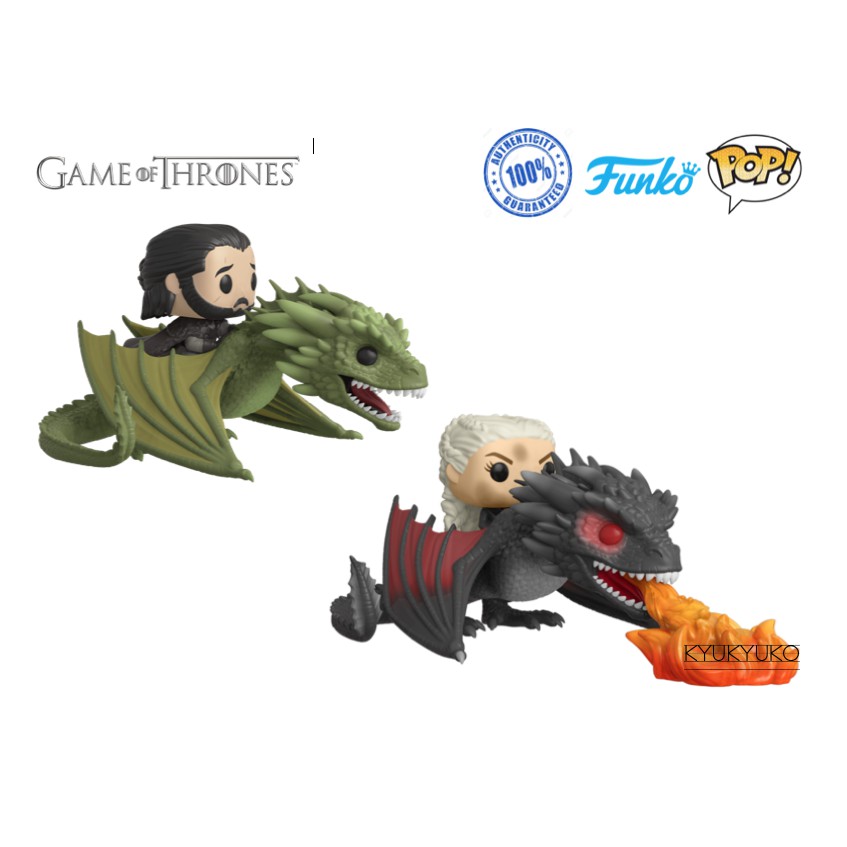 Jon snow best sale riding dragon pop