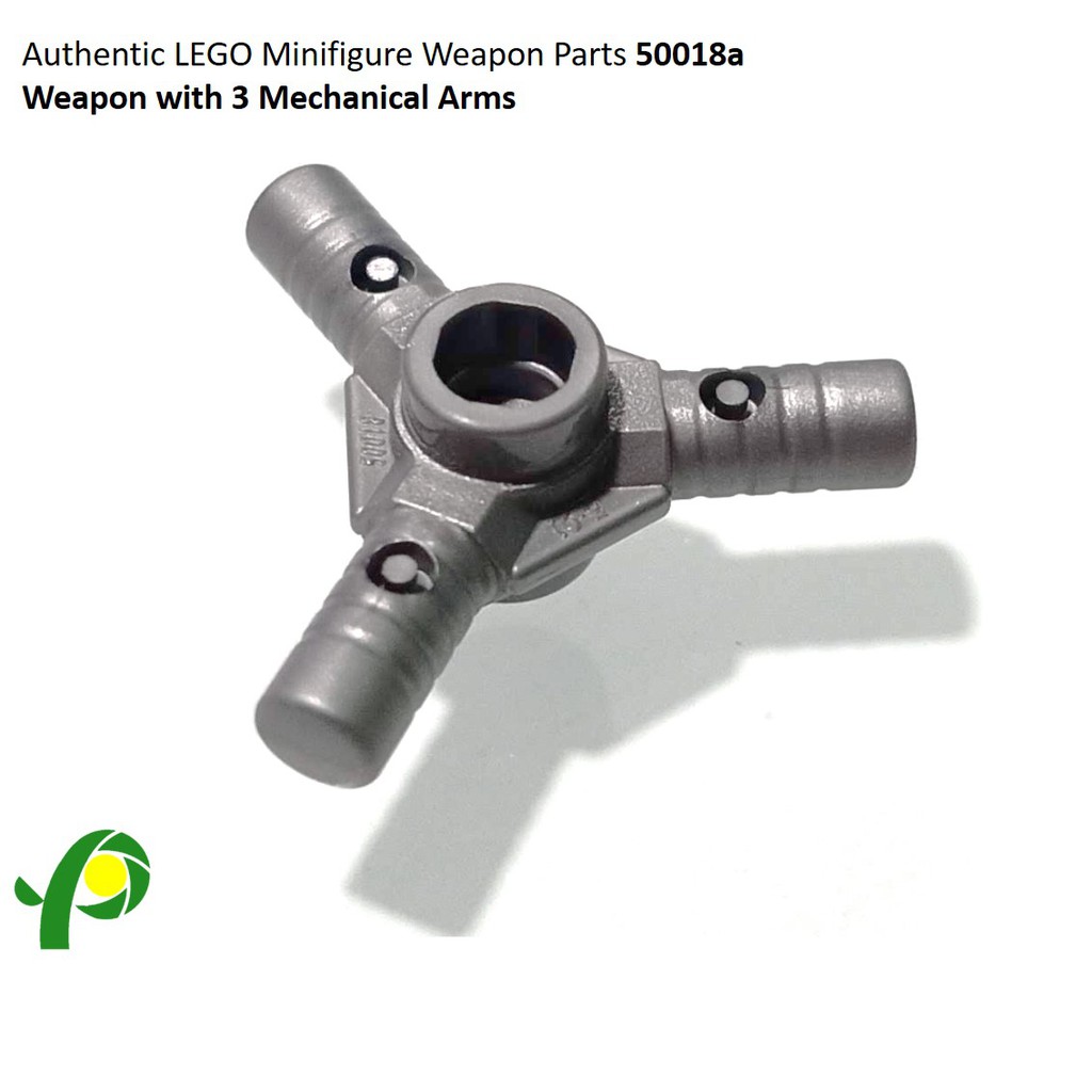 LEGO Parts 50018a Minifigure Weapon with 3 Mechanical Arms Shopee Philippines