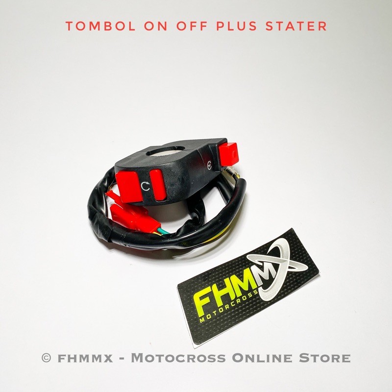 TOMBOL On off button plus starter | Shopee Philippines