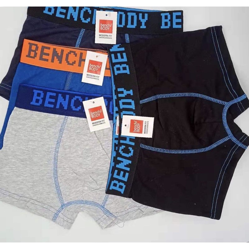 6pcs BENCH Boxer brief for men underwear cotton fashion.